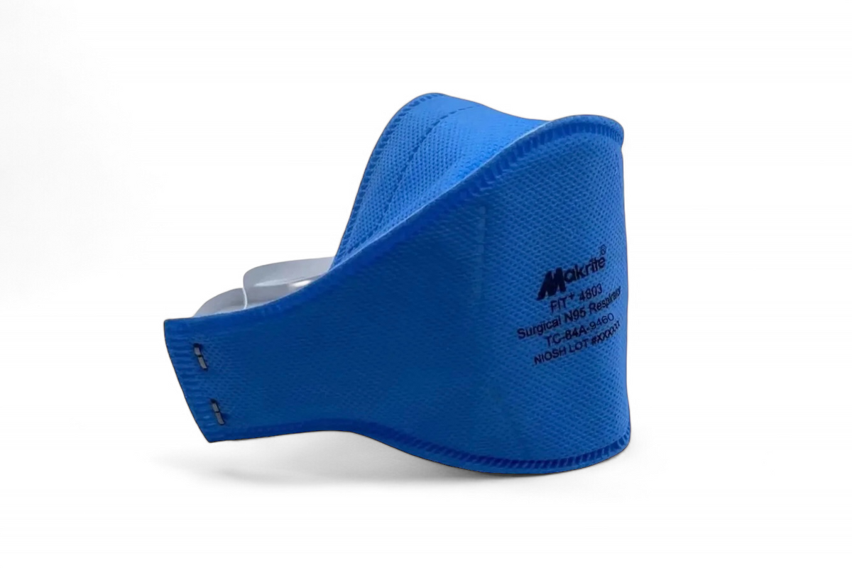 Makrite FIT+ 4803 Surgical N95 Respirator, NIOSH TC-84A-9460 Makrite FIT+ 4803 Surgical N95 Respirator, NIOSH TC-84A-9460