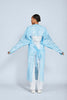 Isolation Gown: (Longkare) AAMI Level 2 CPE (25g) Disposable, Non-Surgical, Thumb hole sleeve, Blue, GB15979-2002 standard