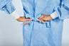Surgical Gown: (Henan JoinKona) AAMI Level 3 SMS, Disposable, Blue