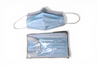 GREEN LIFE 4-Ply Surgical Face Mask with Ear Loops, Blue, ASTM-F2100 Level 3