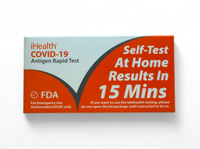 iHealth COVID-19 Antigen Rapid Test, 2 tests/pack, FDA EUA approved OTC At-Home Rapid Antigen Self Test