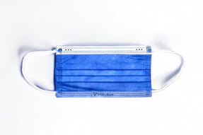 INTEGRUM 4-Ply Level 3 Medical Masks with Earloops, Dark Blue (ASTM-F2100 Level 3, FDA 510k)