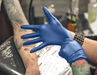 Cranberry® Transcend™ Nitrile Gloves, Matte Blue Color, 300 pcs/Box