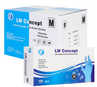 LW Concept Blue Nitrile 4 mil Powder-Free Exam Gloves