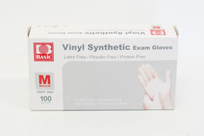 Basic Vinyl Examination Gloves for medical 