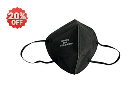 Makrite 6001B KN95 Particulate Respirator, Black, FDA Non-Medical, GB2626-2019 standard