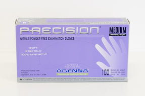 ADENNA PRECISION Nitrile Powder-Free Examination Gloves, (PCS776, Medical-Grade, 4 mil), Violet
