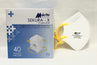 Makrite SEKURA-X Surgical N95 Respirator with vertical fold