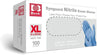 Basic Syngard Nitrile Exam Gloves - Latex-Free & Powder-Free, Blue, 100/box