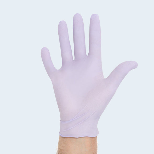 Halyard Lavender Nitrile Powder-Free Exam Gloves