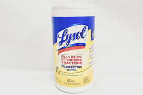Lysol Disinfecting Wipes, 80ct/canister