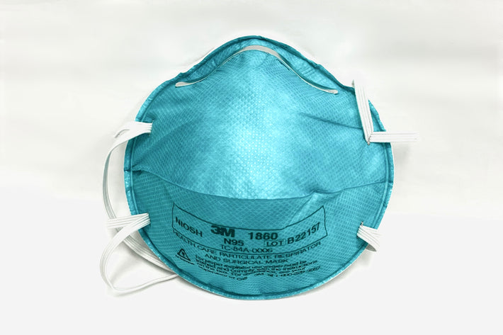 3M™ Health Care Particulate Respirator and Surgical Mask, 1860 / 1860S (Small) N95