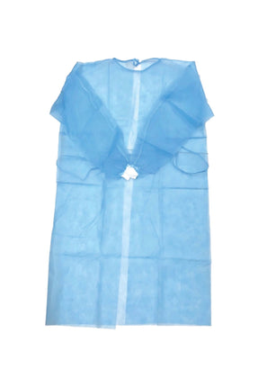 Isolation Gown: Level 1 Polypropylene (25gsm), Non-Surgical Gown, 