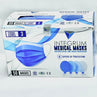INTEGRUM 4-Ply Level 3 Medical Masks with Earloops, Dark Blue (ASTM-F2100 Level 3, FDA 510k)