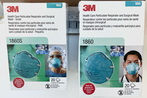 3M 1860 and 1860S (Small) Healthcare Particulate Respirator and Surgical N95 Mask.